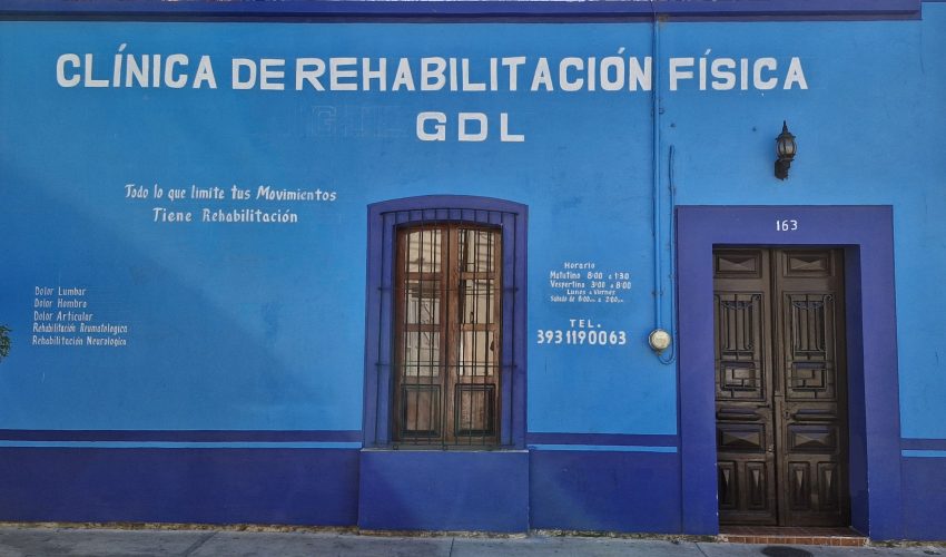 Caratura clinica de rehabilitación GDL La Barca Jal